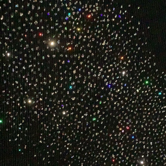 Erena Woman Black Blouse with Beaded Embellishments - Picture 3 of 6